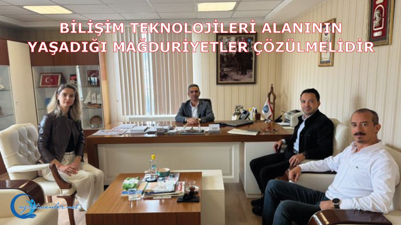 Bilişim Teknolojileri Alanının yaşadığı mağduriyetler çözülmelidir Bilişim Teknolojileri Alanının yaşadığı mağduriyetler çözülmelidir