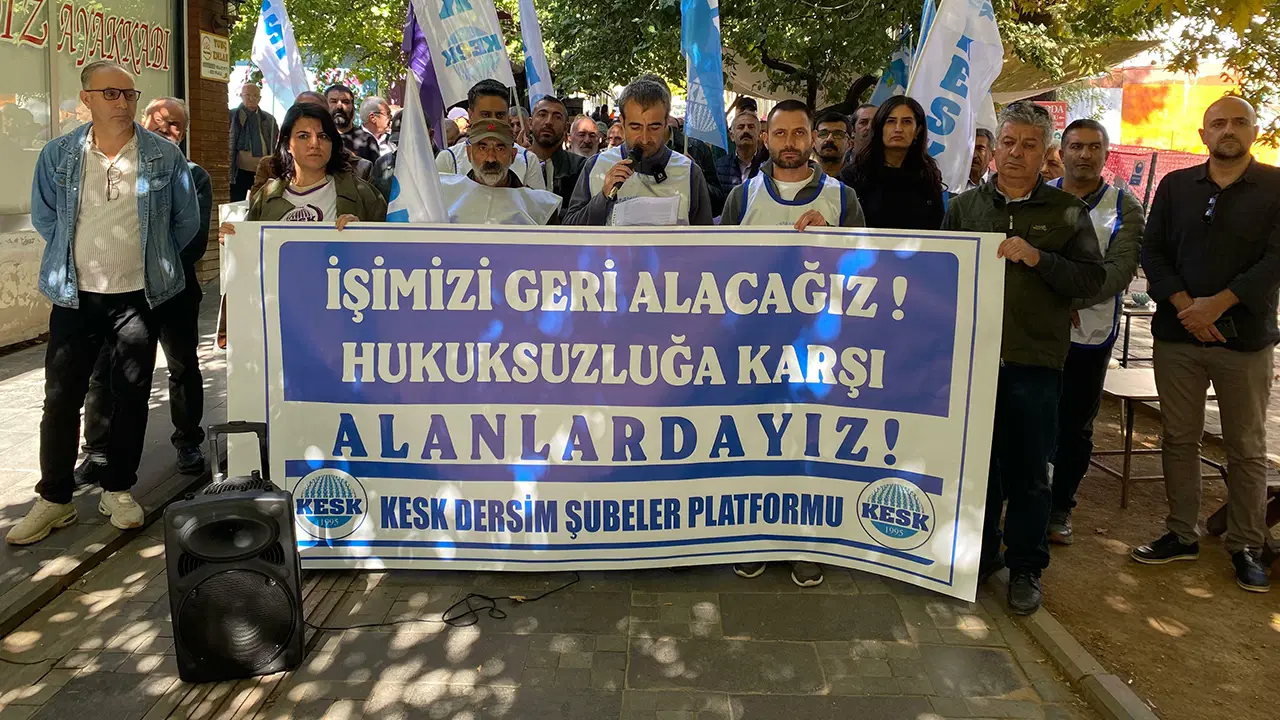 Tunceli’de KHK ile ihraç edilenlerin görevlerine iade çağrısı – Son Dakika Siyaset Haberleri Tunceli’de KHK ile ihraç edilenlerin görevlerine iade çağrısı – Son Dakika Siyaset Haberleri