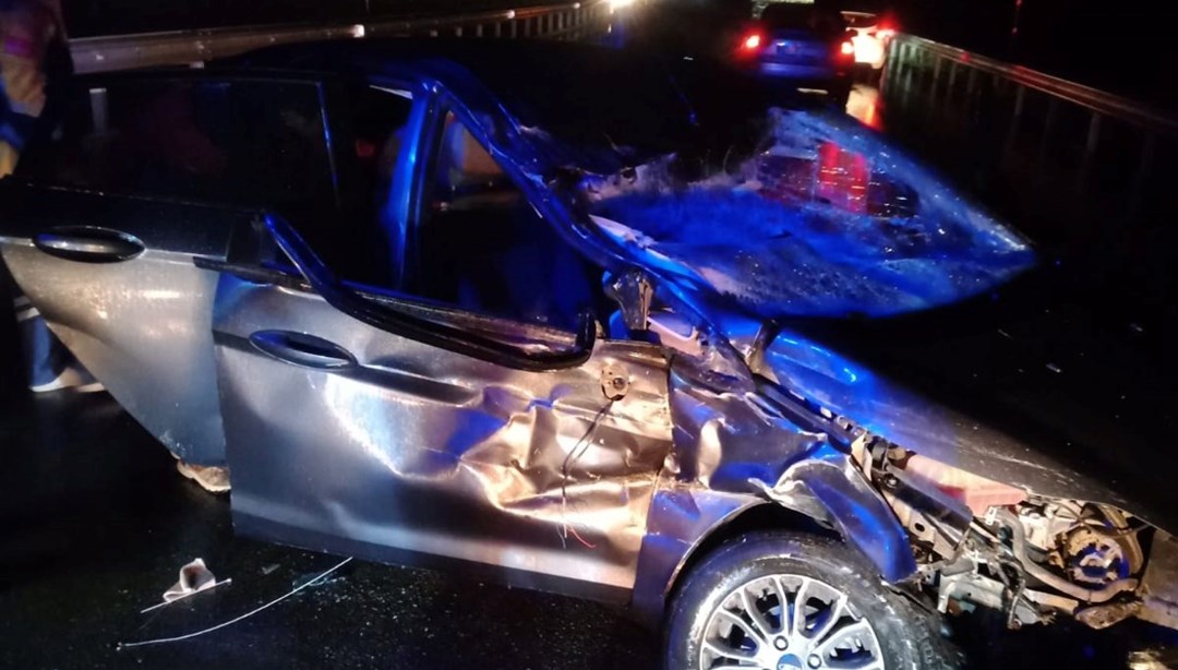 Erzurum’da 2 ayrı trafik kazası: 5 yaralı
