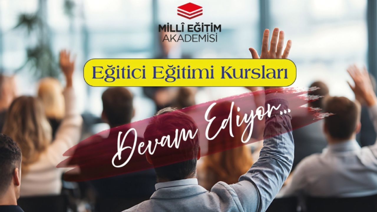 Eğitici Eğitimi Kursları Devam Ediyor Eğitici Eğitimi Kursları Devam Ediyor