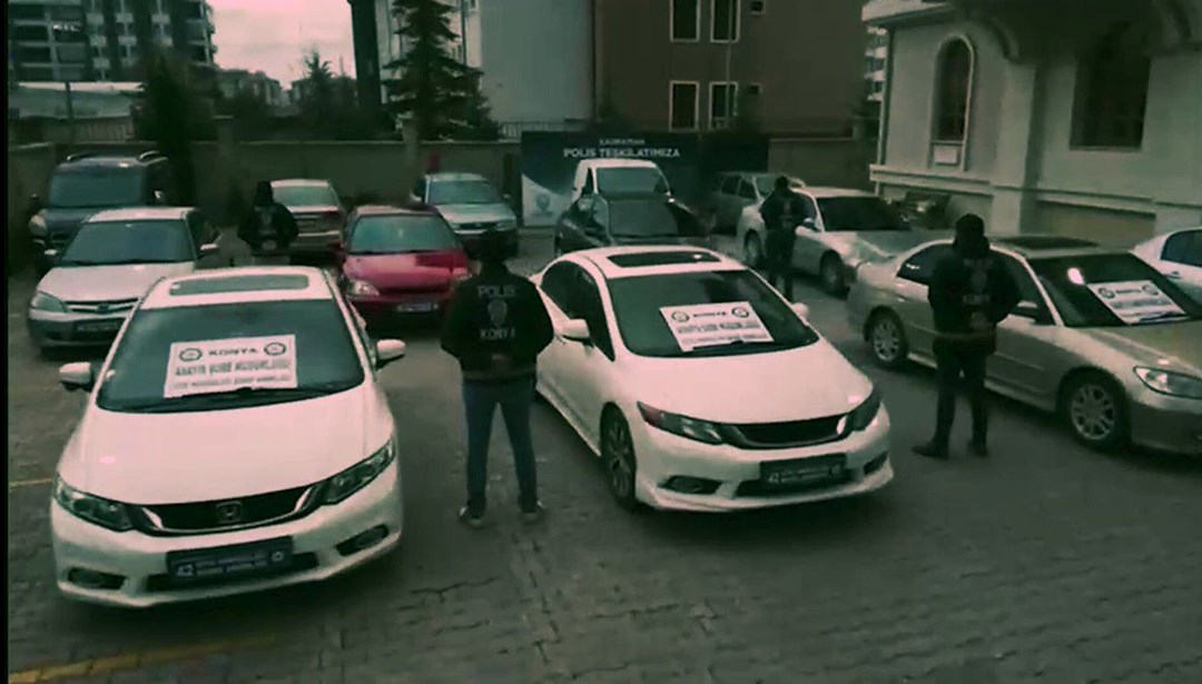 10 ilde change araç operasyonu