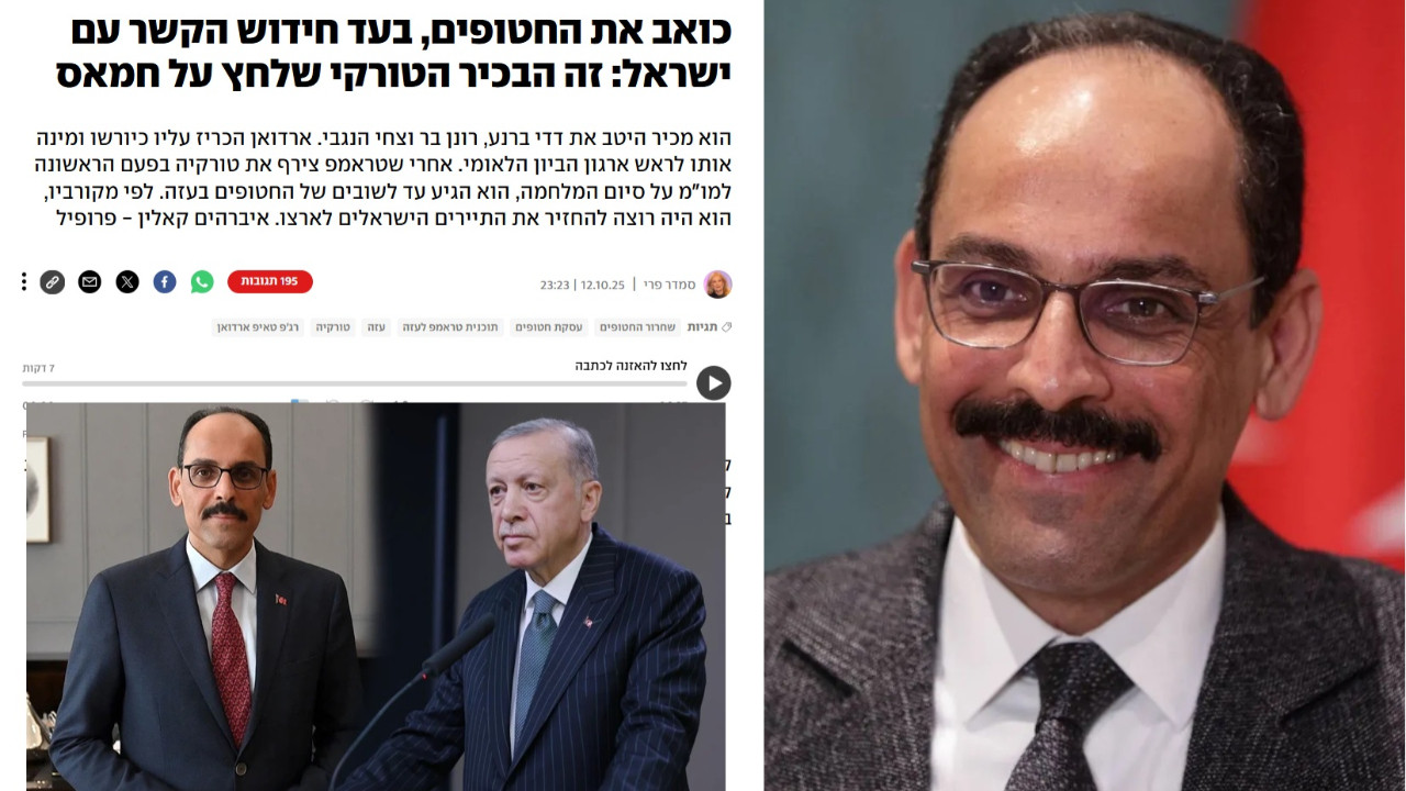 İsrail gazetesi Yedioth Ahronot’tan dikkat çeken İbrahim Kalın analizi: Gerçek bir entelektüel
