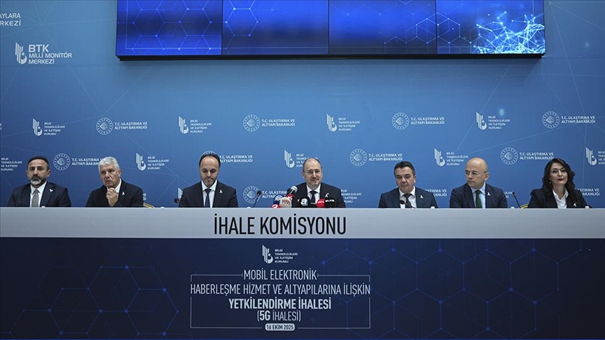 5G ihalesi için teklifler verildi 5G ihalesi için teklifler verildi
