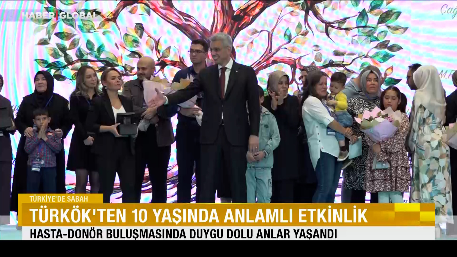 Hasta-donör buluşmasında duygu dolu anlar yaşandı