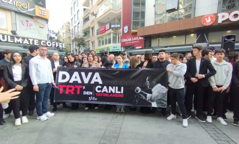 CHP İzmir Gençlik Kolları’ndan TRT’ye Canlı Yayın Talebi
