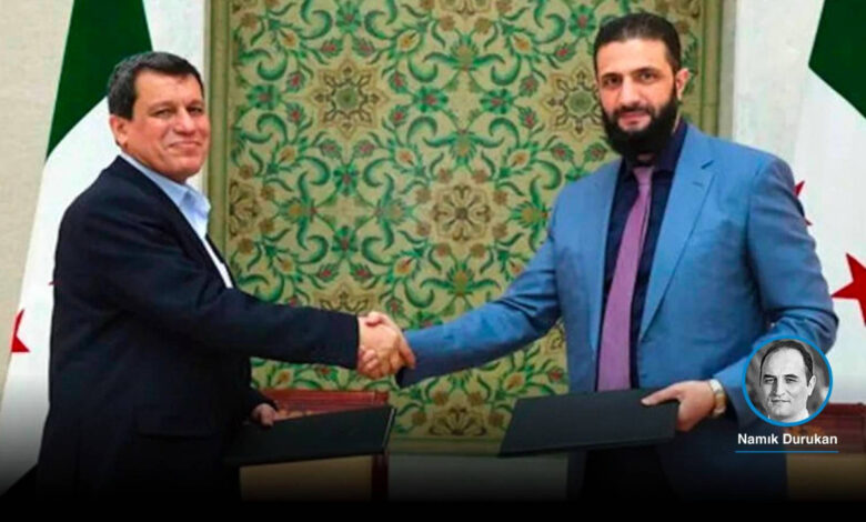 SDG’nin Suriye ordusuna entegrasyonu için Türkiye ile