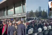 Şişli Belediyesi’nde İşten Çıkarma Protestosu Gerçekleşti