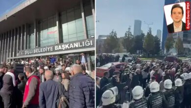 Şişli Belediyesi’nde İşten Çıkarma Protestosu Gerçekleşti
