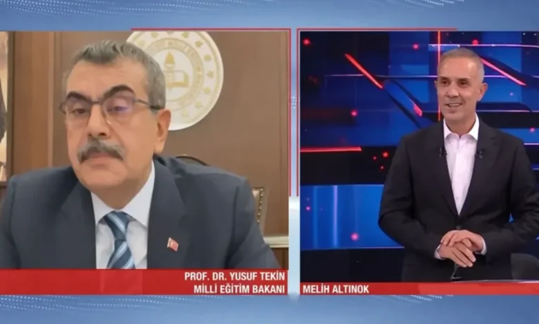 Bakan Tekin, Eğitimdeki Yenilikleri A Haber’de Açıkladı