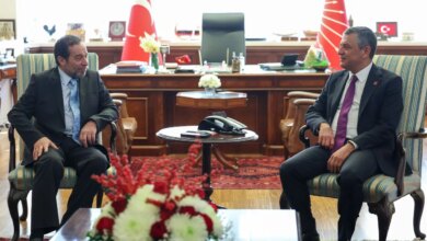 CHP Genel Başkanı Özgür Özel, Serdar Denktaş ile Görüştü