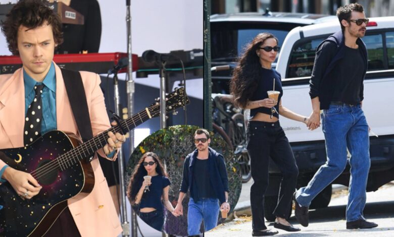 Harry Styles ve Zoe Kravitz New York’ta El Ele Görüntülendi