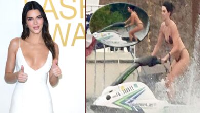Kendall Jenner, Washington’da Jet Ski ile Eğlendi