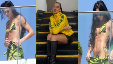 Dua Lipa Brezilya’da Konser Sonrası Güneşlendi