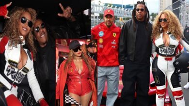 Beyonce ve Jay-Z, Las Vegas’taki F1 Yarışında Görüntülendi