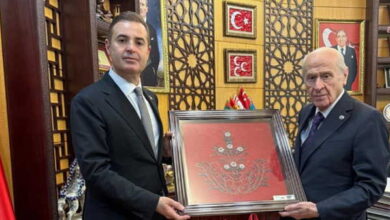 CHP’li Belediye Başkanı Akın, MHP Genel Merkezi’ni Ziyaret