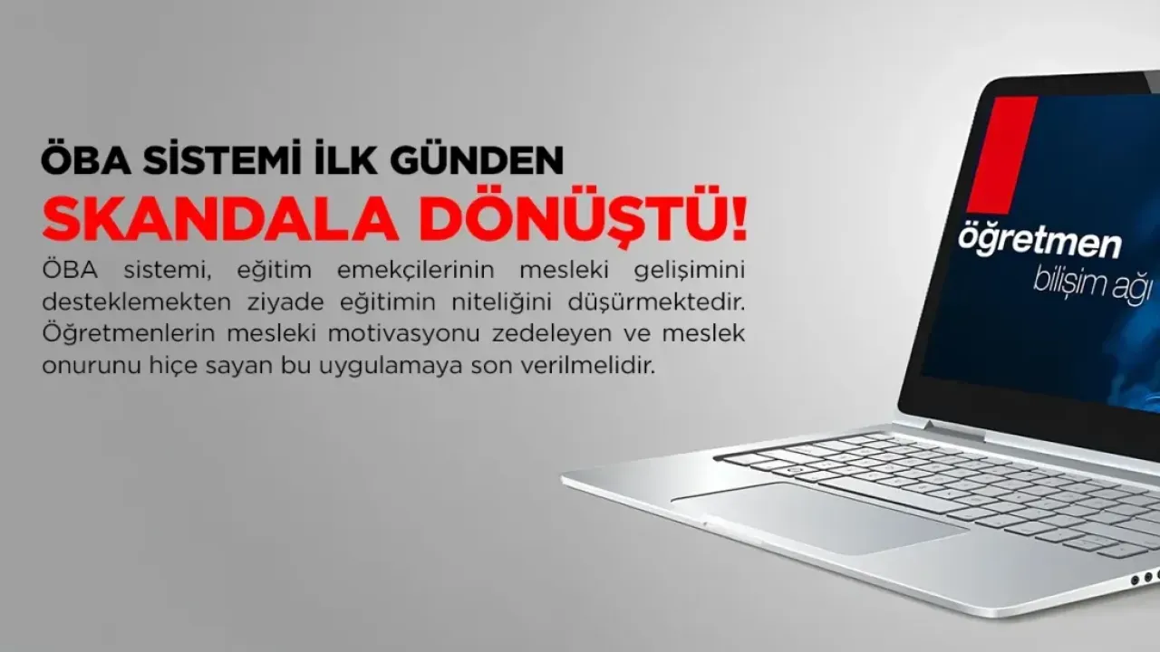 ÖBA Sistemi İlk Günden Sorunlarla Başladı, Öğretmenler ÖBA Sistemi İlk Günden Sorunlarla Başladı, Öğretmenler