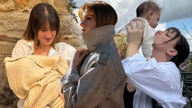 Gizem Karaca ve Kızı Leyla Yaz’dan Eğlenceli Pazar Pozu