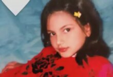 Almeda Abazi çocukluk fotoğrafını paylaştı