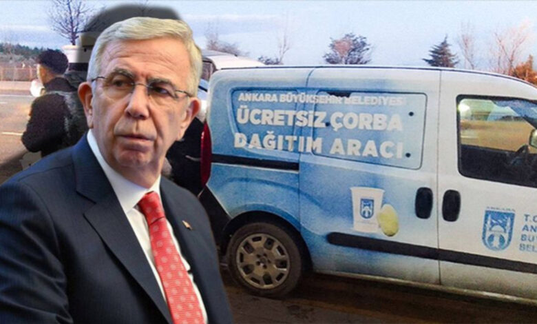 Mansur Yavaş’a Ücretsiz Çorba Dağıtımı Soruşturması