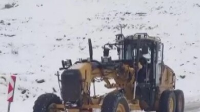 Nemrut Dağı’nda Kapanan Yol Ekiplerin Çalışmasıyla Açıldı