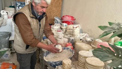 El Emeği Alçı Biblolar Ev Hanımlarının Gözdesi