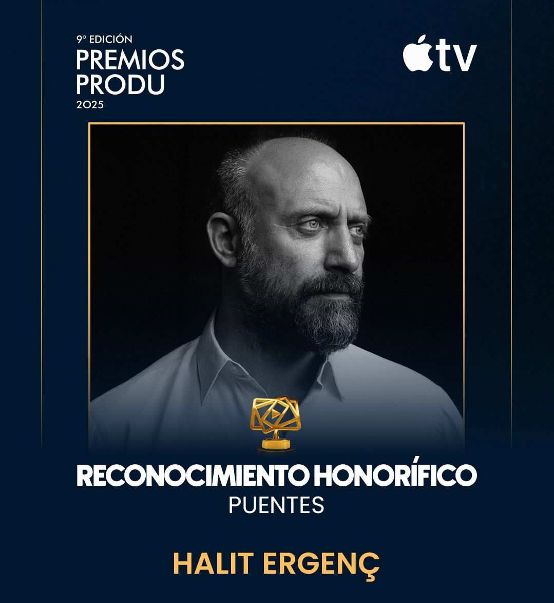 Halit Ergenç, Premios PRODU Onur Ödülü’nü Aldı