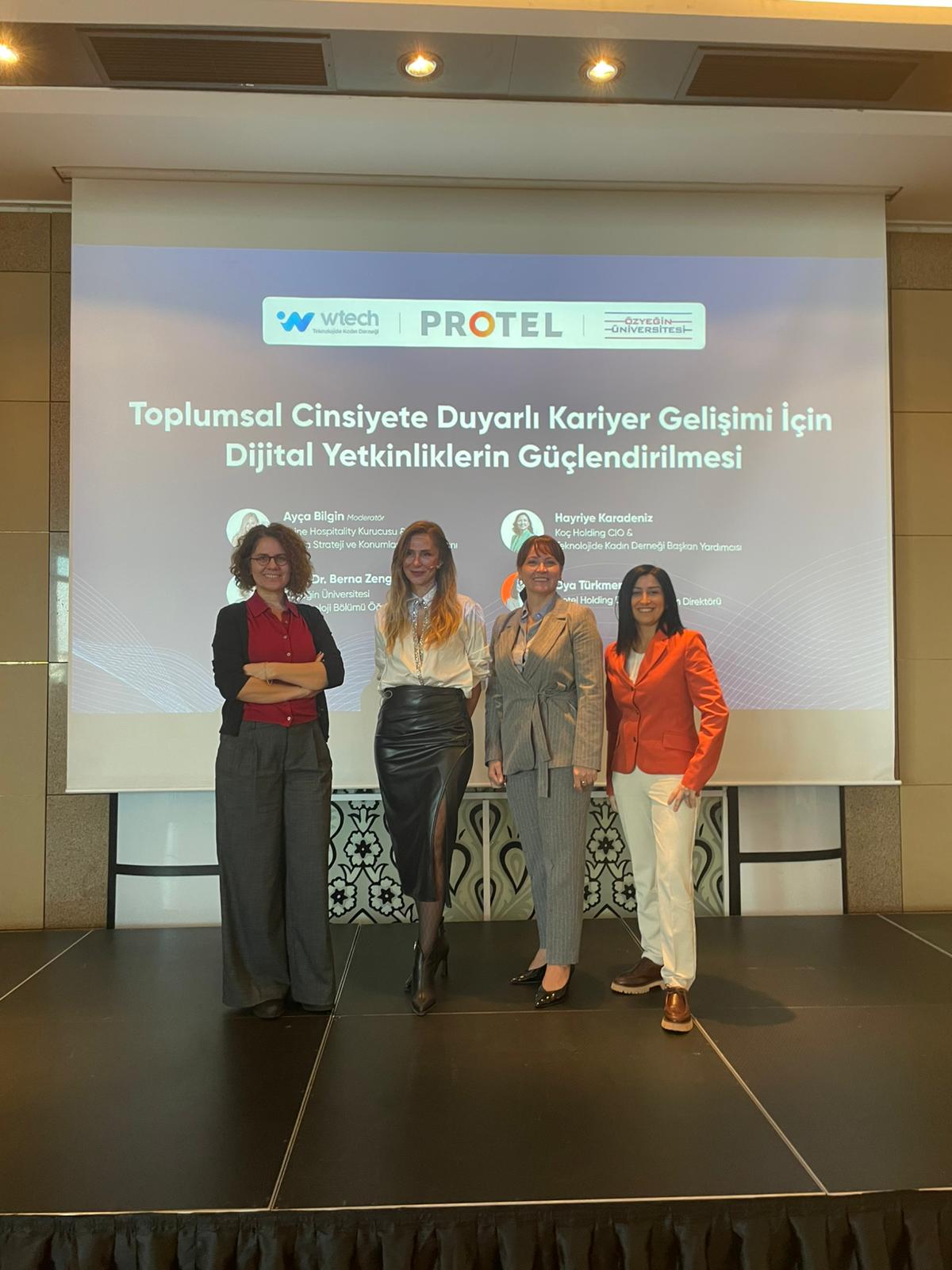 Teknolojide kadınlar sahnede ”Artık tren kaçmıyor biz içindeyiz” Teknolojide kadınlar sahnede ”Artık tren kaçmıyor biz içindeyiz”