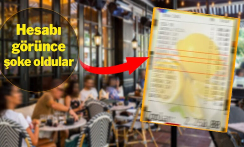 İstanbul’da Kafede Limon Ücreti Şaşkınlık Yarattı