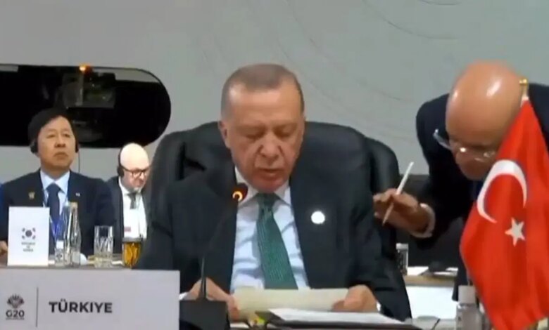 Erdoğan G20 Zirvesi’nde Yoksulluk ve Eşitsizliğe Dikkat