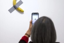 Müzede sergilenen muz tekrar yendi, müze müdahale etti