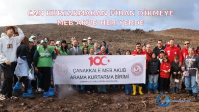 Çanakkale’de Milli Ağaçlandırma Günü Kutlandı