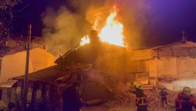 Çankırı’da Yangın: İki Ev Zarar Gördü