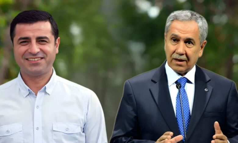 Demirtaş, Bülent Arınç’a tepki gösterdi: Onurumu çiğnetmem
