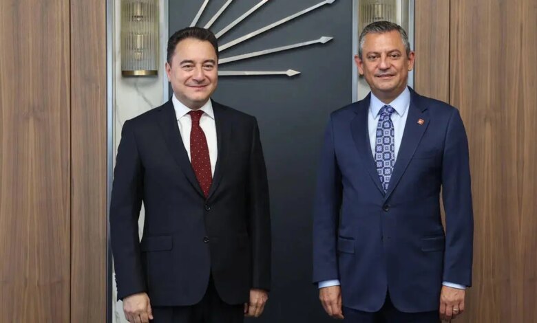 Ali Babacan’dan CHP Lideri Özgür Özel’e Tebrik Mesajı