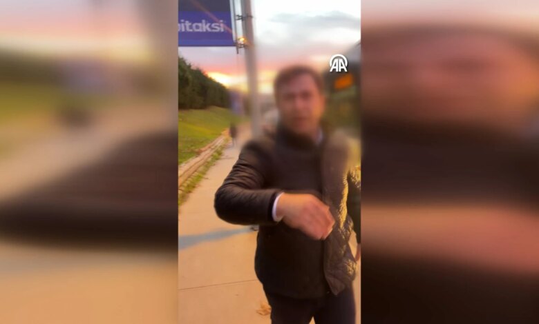 İETT Şoförü Yolcuya Saldırdı, O Anlar Kamerada