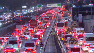 İstanbul’da Akşam Trafik Yoğunluğu Yüzde 90’a Ulaştı