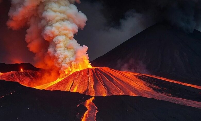 Japonya’da Sakurajima Yanardağı’nda Patlama Meydana Geldi