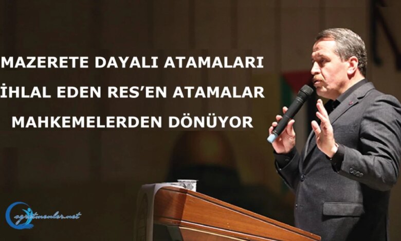 Mahkeme, Mazerete Dayalı Atamaları Durdurdu