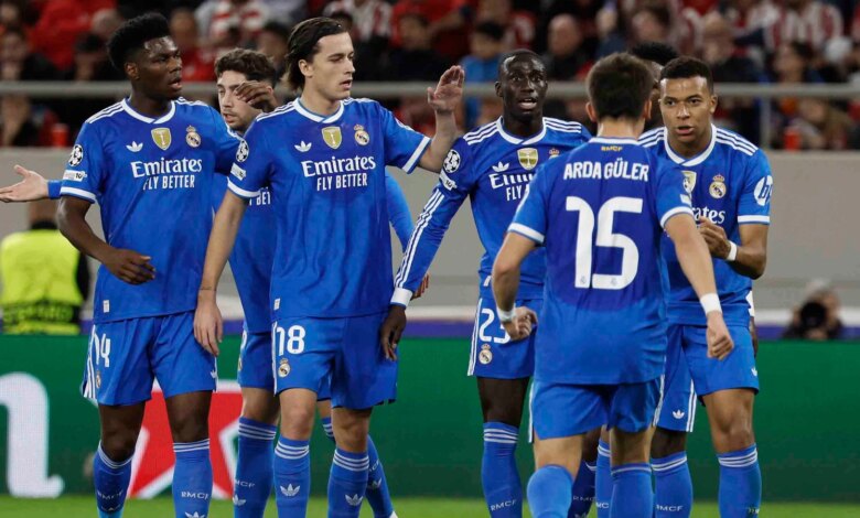 Real Madrid, Olympiakos’u 4-3 mağlup etti