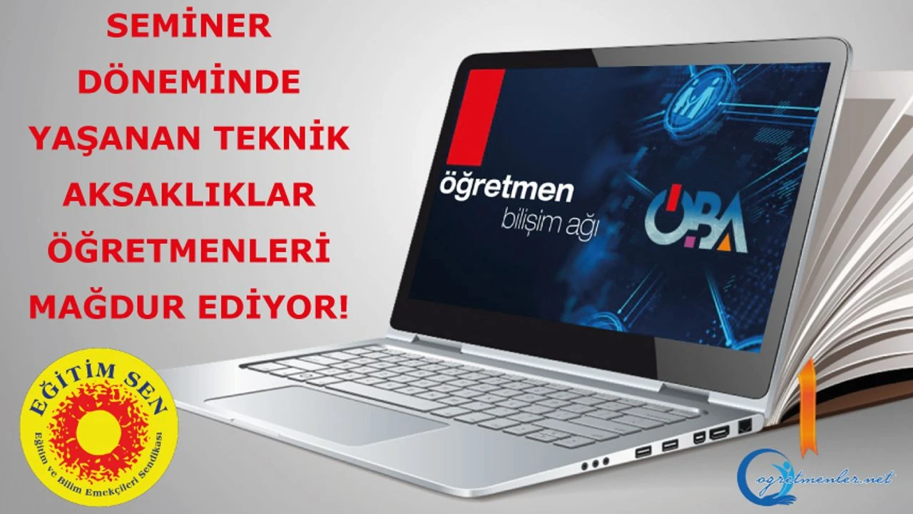 Eğitim Seminerlerinde Teknik Sorunlar Öğretmenleri Etkiliyor