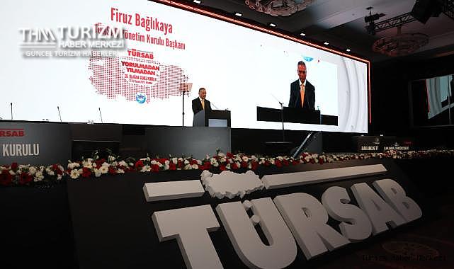 TÜRSAB Genel Kurulu’nda Firuz Bağlıkaya Yeniden Seçildi