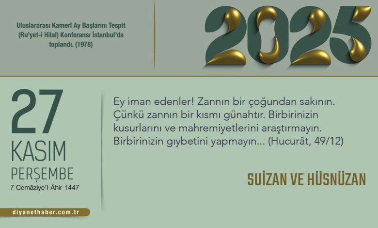 Suizan ve Hüsnüzan Üzerine Düşünceler