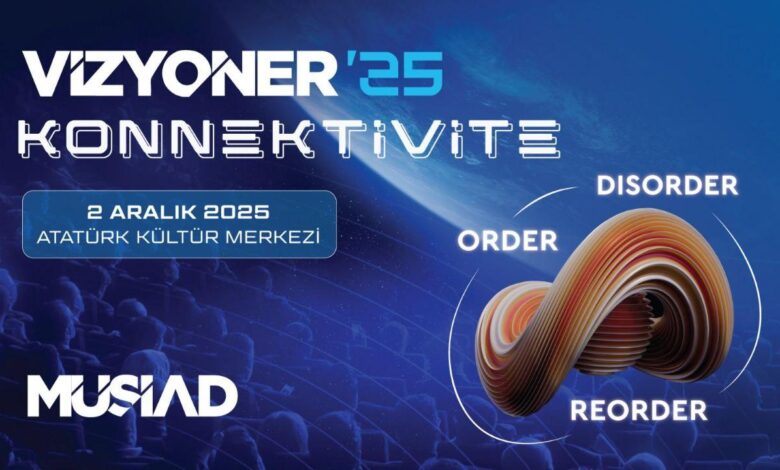 MÜSİAD Vizyoner’25 Zirvesi 2 Aralık’ta Gerçekleşecek