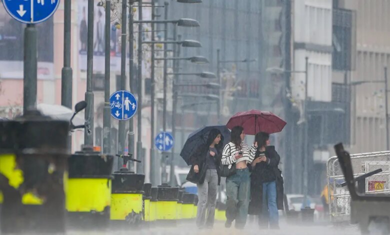 14 il için kuvvetli sağanak yağış uyarısı, sıcaklıklar