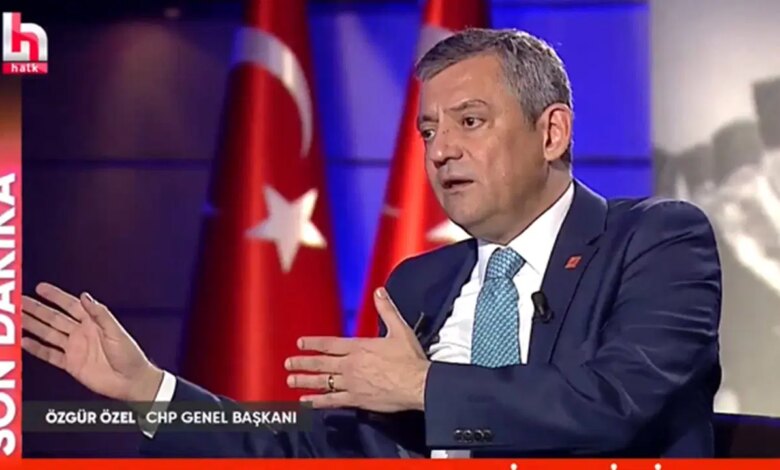 Özgür Özel, Halk TV’de önemli açıklamalarda bulundu