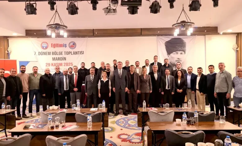 Eğitim-İş Mardin’de Bölgesel Eğitim Sorunlarını Ele Aldı