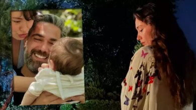 Neslihan Atagül ve Kadir Doğulu’dan Aile Pozu Paylaşımı