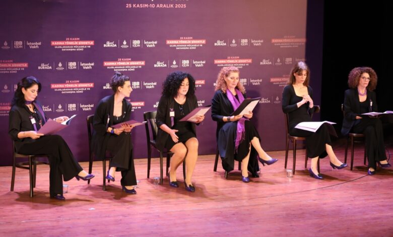 Şiddete Karşı Güçlenme Anlatıları Okuma Tiyatrosu Kartal’da