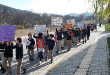 Bolu’da Öğrenciler Erozyon Farkındalığı İçin Yürüdü