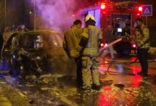 İstanbul’da Seyir Halindeki Araçta Yangın Çıktı